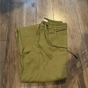 Market & Spruce Olive Wide Leg Pants